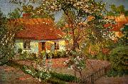 anders trulson blommande frukttrad USA oil painting reproduction